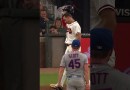 Christian Scott gets Matt Olson swinging 🥊 #baseball #highlights #newyork #sports #clips #mlb
