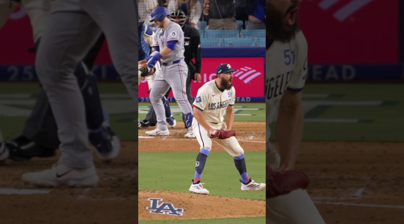 The birthday boy shuts it down! #dodgers #sports #losangeles