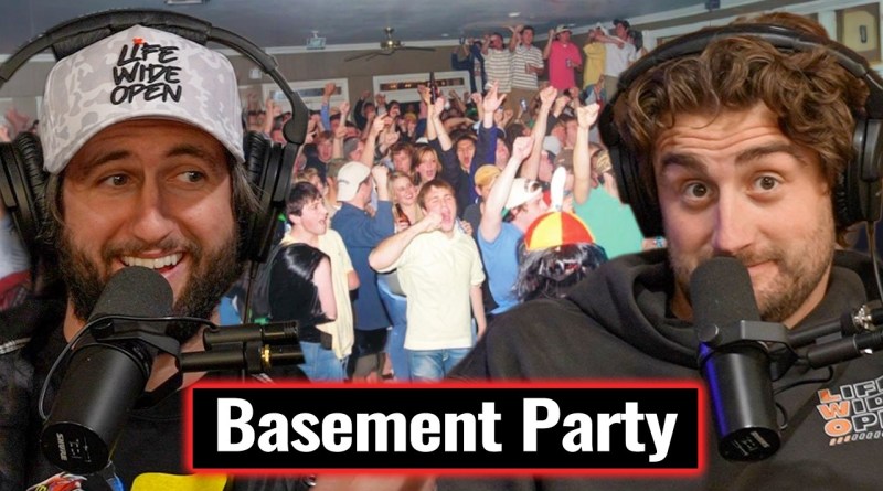 We Threw A Party in our Grandpas basement, Evans SECRET Car, & Our Highschool Jobs || LWO #206