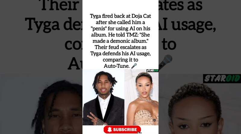 😳 TYGA FIRES BACK AT DOJA CAT! “She Made a DEMONIC Album!” 👿🔥 #shorts #Tyga #DojaCat