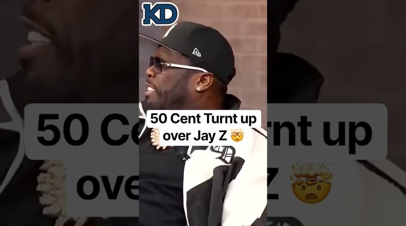 50 Cent Turnt up about 😳  #jayz