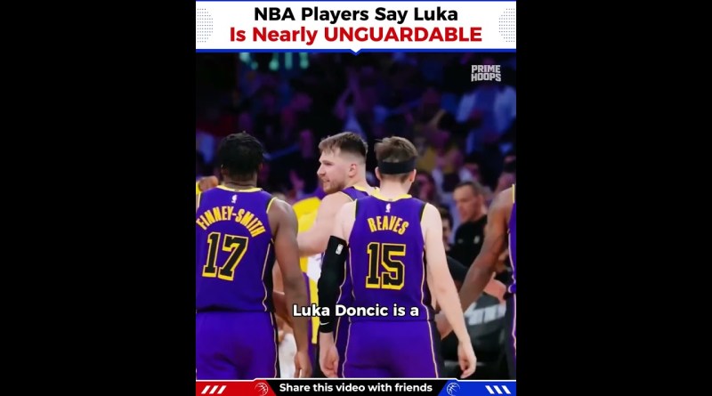 NBA Players Say Luka Is Nearly UNGUARDABLE. #nba #warriornation #basketball #lucadoncic #sports