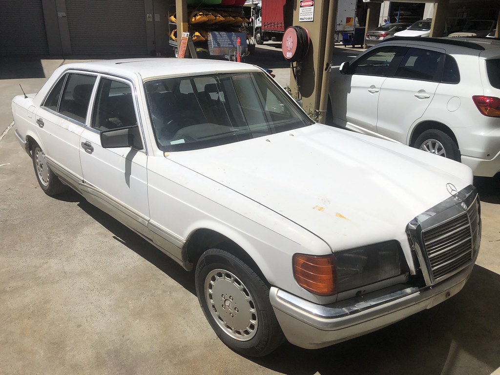My 420SEL parts car
