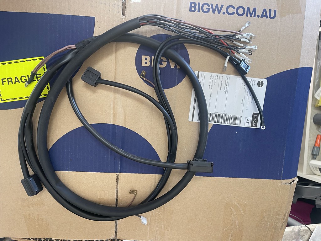 S124 Tailgate Wiring harness