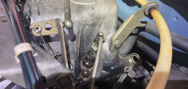 W123 diesel injector return hoses