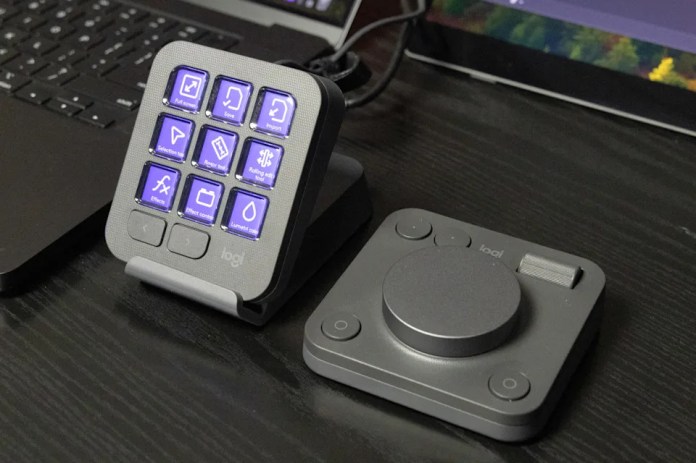Logitech’s MX Creative Console editing panel now supports DaVinci Resolve and Lightroom