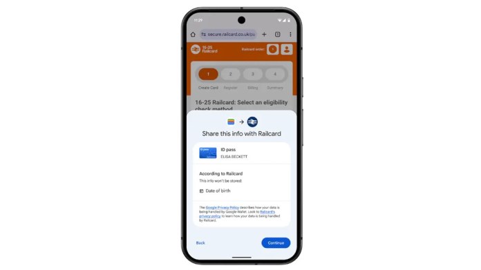 Google Wallet adds support for UK passports