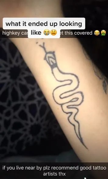 I Asked For Cute Snake Tattoo But It Was So Bad I Had To Wear Long Sleeves - Opera News 720_x_1280_jpg