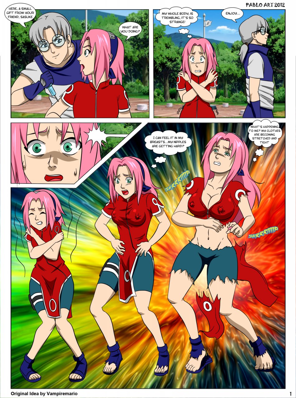 Naruto Bimbo Stuff - locofuria (locofuria) porn comic parody on naruto. Breast expansion porn comics. Sakura breast expansion