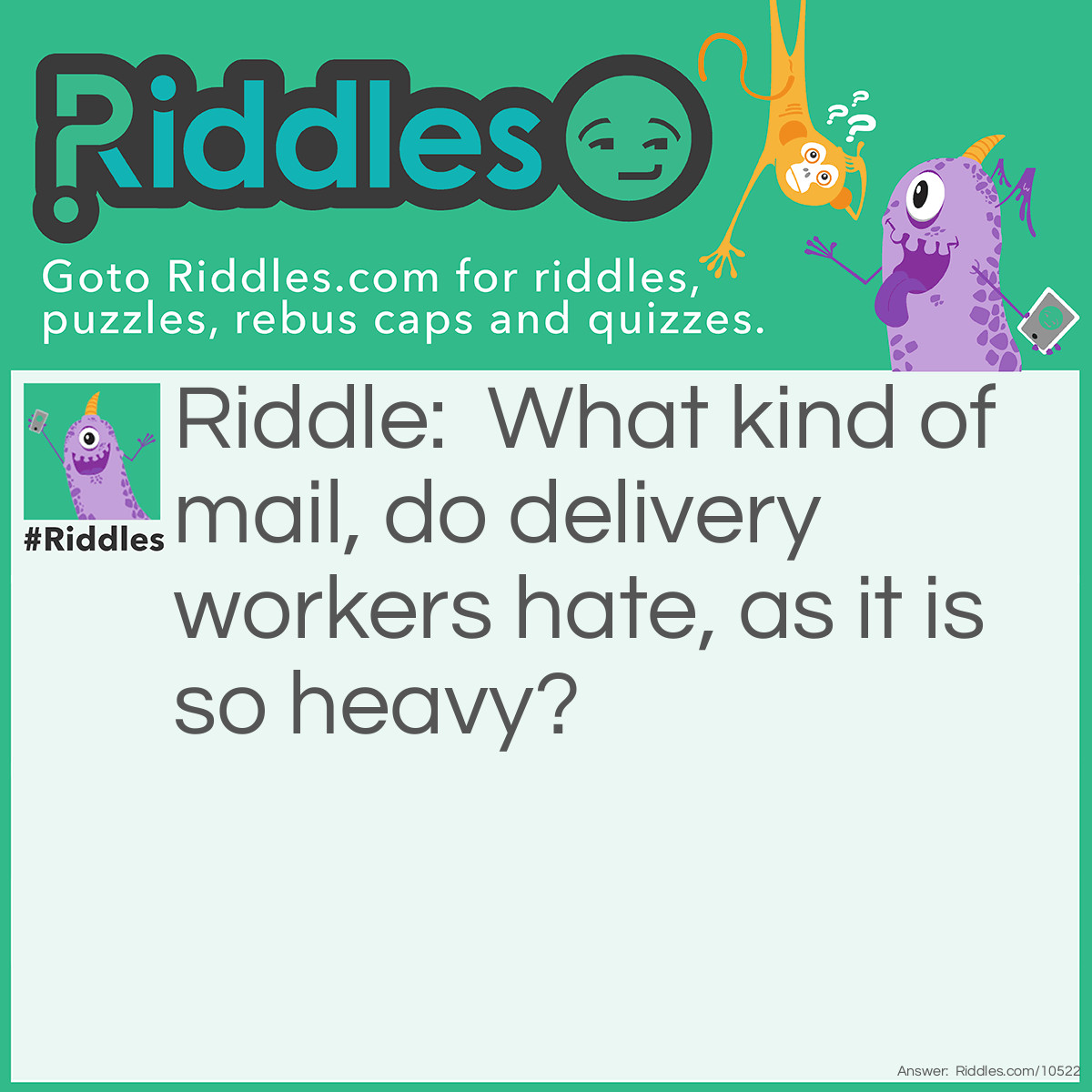 Mailbox riddle