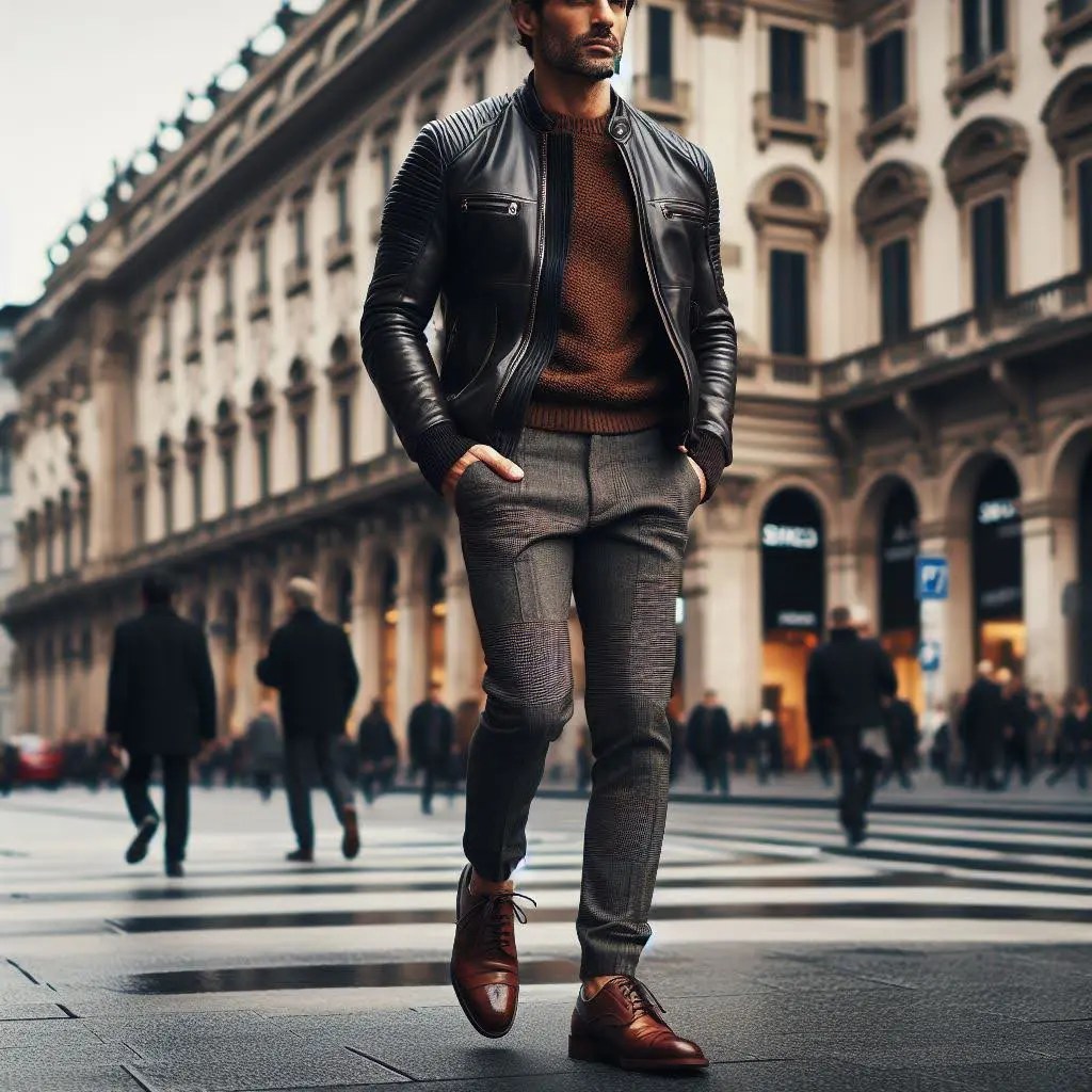 ブラックのライダースジャケット・革ジャンのメンズコーデ。30代からの大人の着こなしをご紹介 |  リタリオリブロ｜ポータルサイト｜男性着こなし・メンズコーデ｜リタリブリタリオリブロ｜ポータルサイト｜男性着こなし・メンズコーデ｜リタリブ