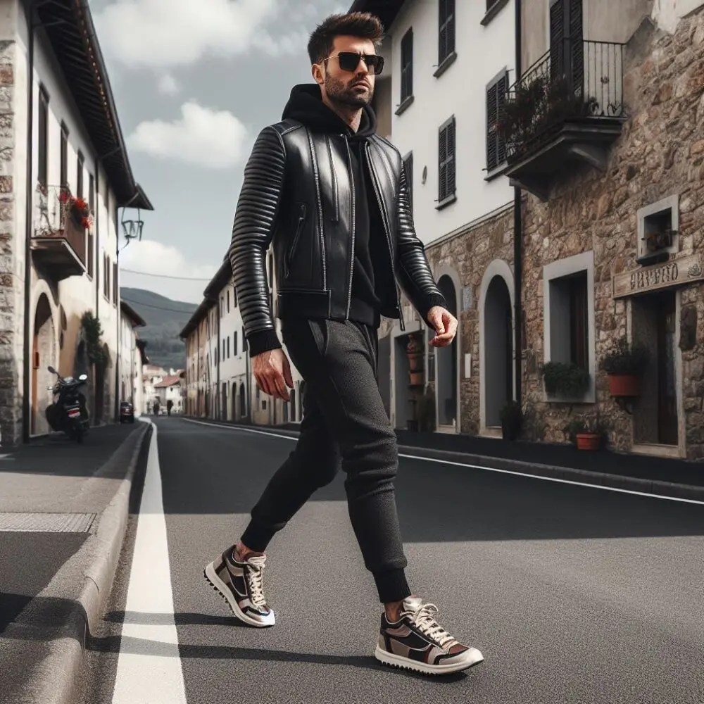 ブラックのライダースジャケット・革ジャンのメンズコーデ。30代からの大人の着こなしをご紹介 |  リタリオリブロ｜ポータルサイト｜男性着こなし・メンズコーデ｜リタリブリタリオリブロ｜ポータルサイト｜男性着こなし・メンズコーデ｜リタリブ