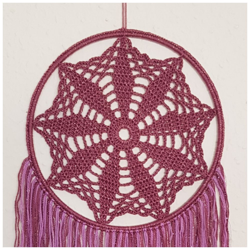 attrape rêve crochet modele gratuit