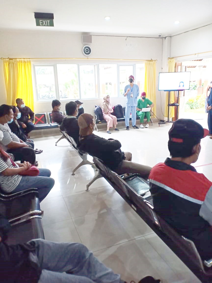 Penyuluhan kesehatan yang dilaksanakan oleh Tim PKRS – Rumah Sakit Jiwa  Provinsi Bali