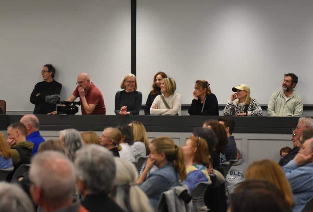 Pennsylvania Republican Congressman Brian Fitzpatrick Is Scared To Hold A Town Hall. His Constituents Organized One Anyway 3 Fitzpatrick Town Hall 3 - Bucks County Beacon - Pennsylvania Republican Congressman Brian Fitzpatrick Is Scared to Hold a Town Hall. His Constituents Organized One Anyway