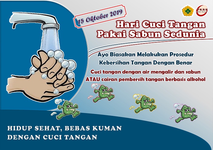 RSUD - HIDUP SEHAT, BEBAS KUMAN DENGAN CUCI TANGAN
