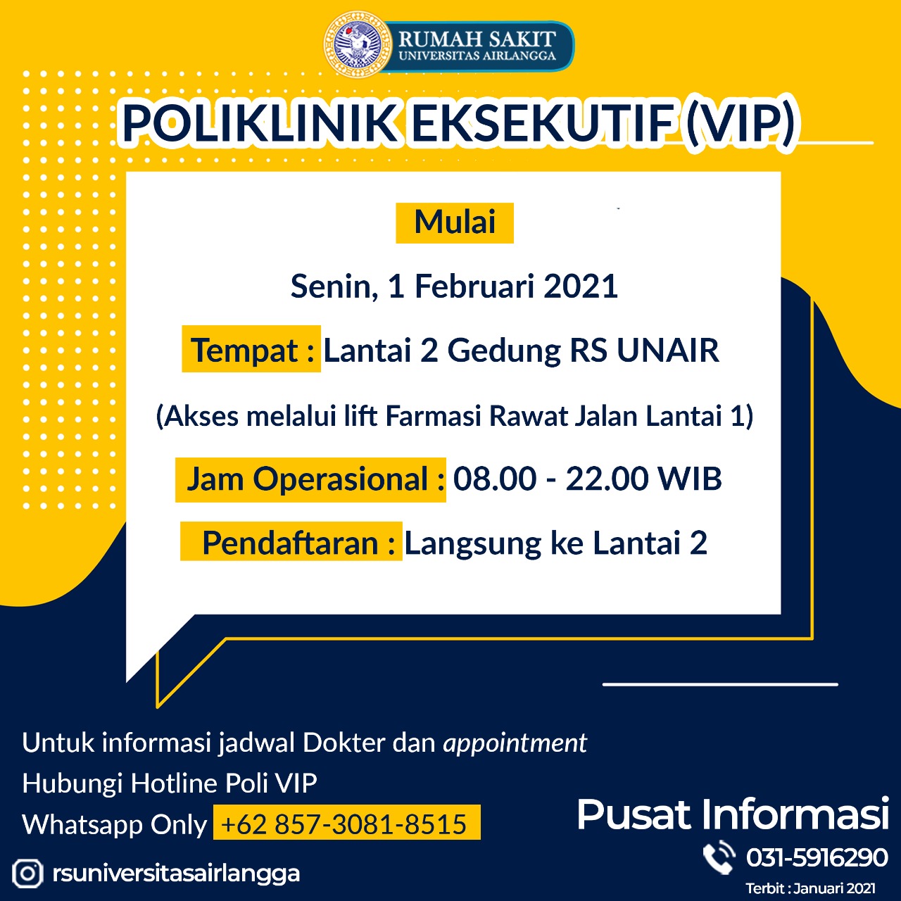 POLI EKSEKUTIF (VIP) | RS UNAIR