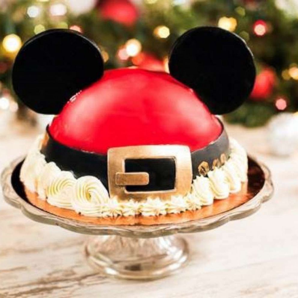Heres how to make one of Disneys most popular and cutest Christmas treats - Good Morning America Mickey mouse christmas cake