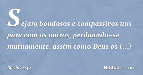 Efesios 4 32 Biblia