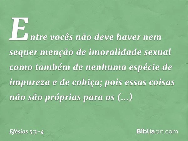 Efesios 5 3 4 Biblia