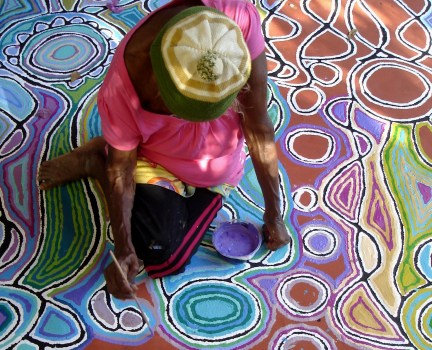 Australian Aboriginal Dot Painting Japingka Gallery