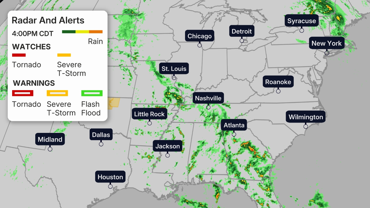 Severe Weather Outbreak Likely To Spawn Tornadoes In Plains Through Monday