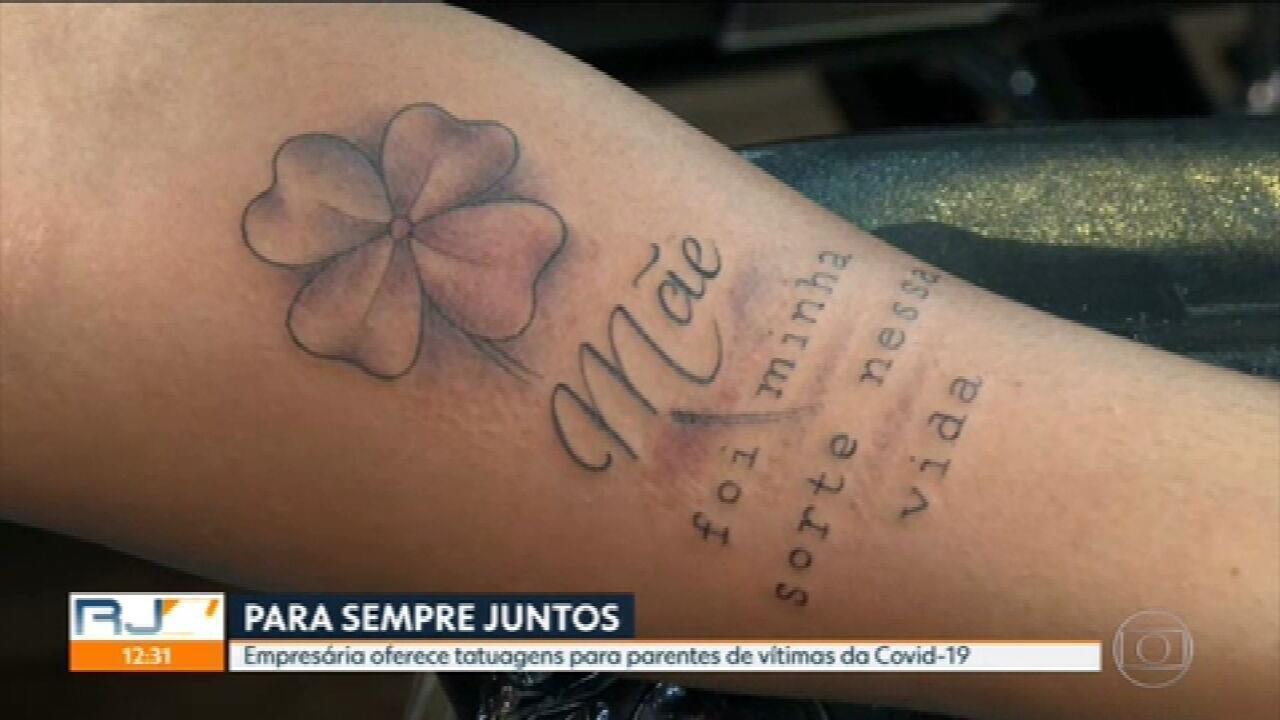 Dona De Estúdio Dá Tatuagem De Graça Para Parentes De Vítimas Da Covid, Após Perder A Irmã Para A Doença | Rio De Janeiro | G1 720_x_1280_jpg