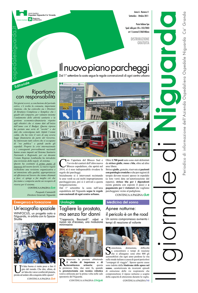 Il Nuovo Piano Parcheggi - Ospedale Niguarda Ca`granda 1024_x_691_png
