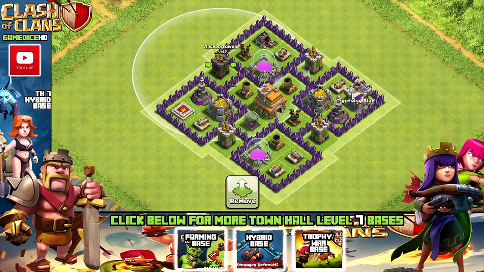 Clan of clans town hall 7