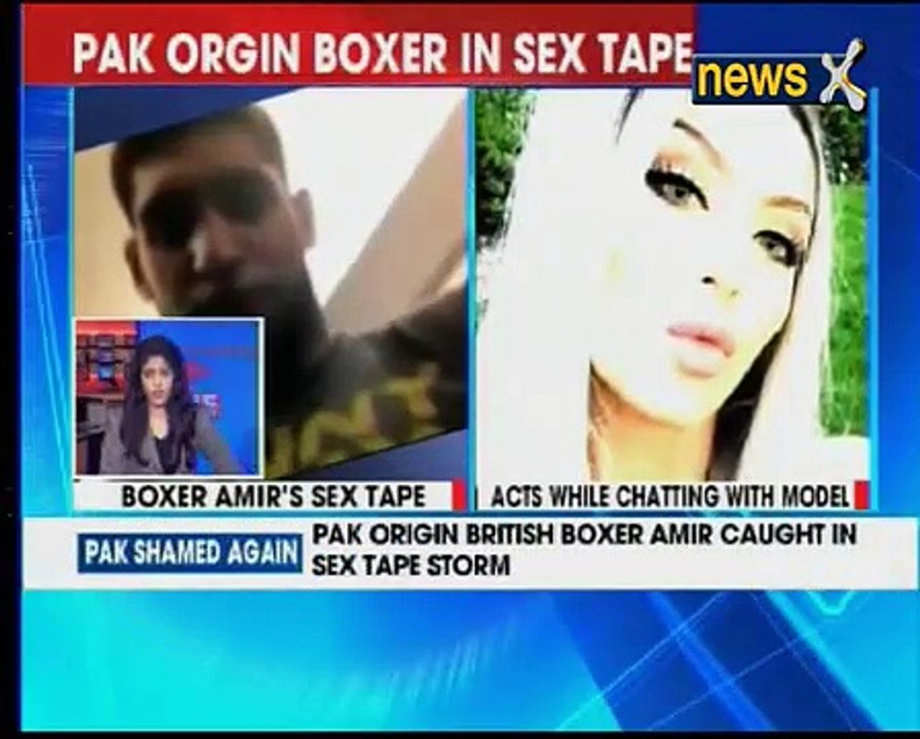 Pak origin British boxer Amir Khan caught in sex tape storm