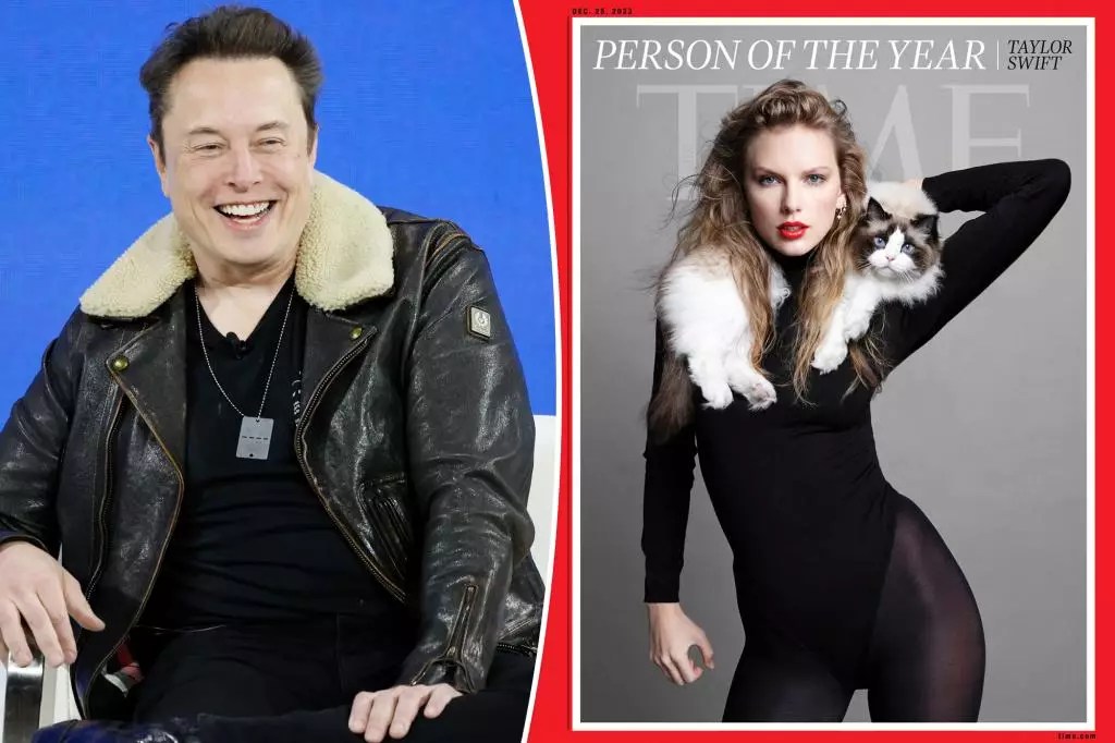Elon Musk Playfully Warns Taylor Swift of Potential Popularity Decline After Time’s “Person of the Year” Title