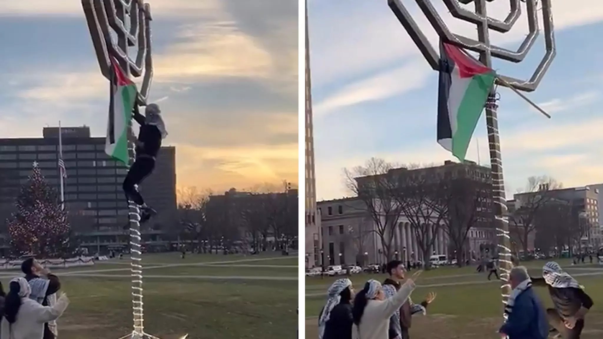 Controversy Arises at Yale as Pro-Palestinian Student Desecrates Menorah