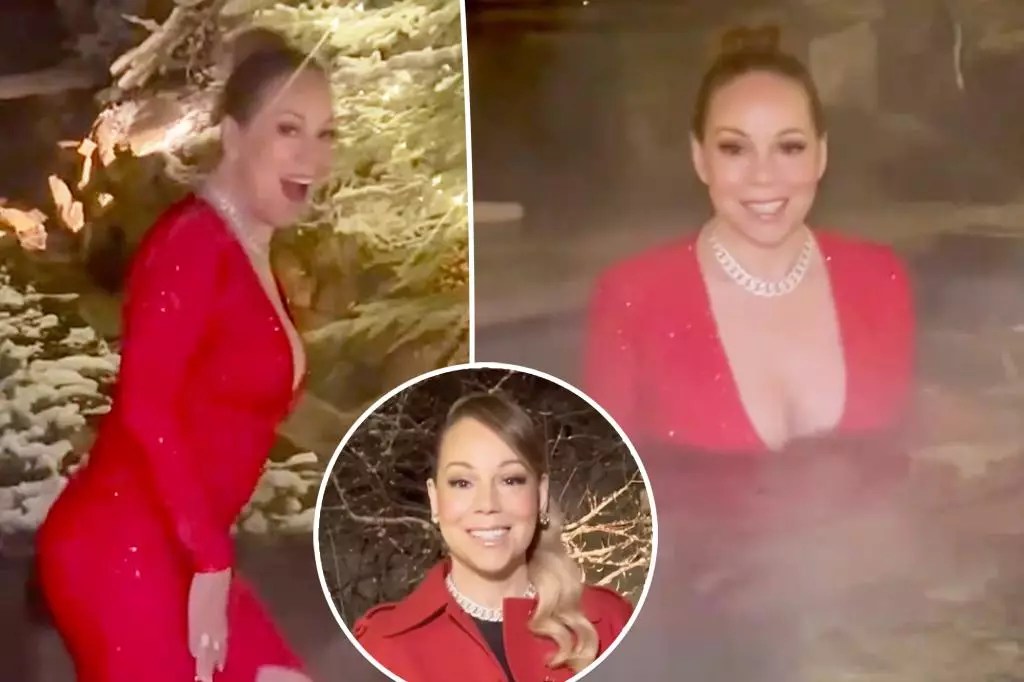 Mariah Carey Rings in the New Year with a Sparkling Tradition