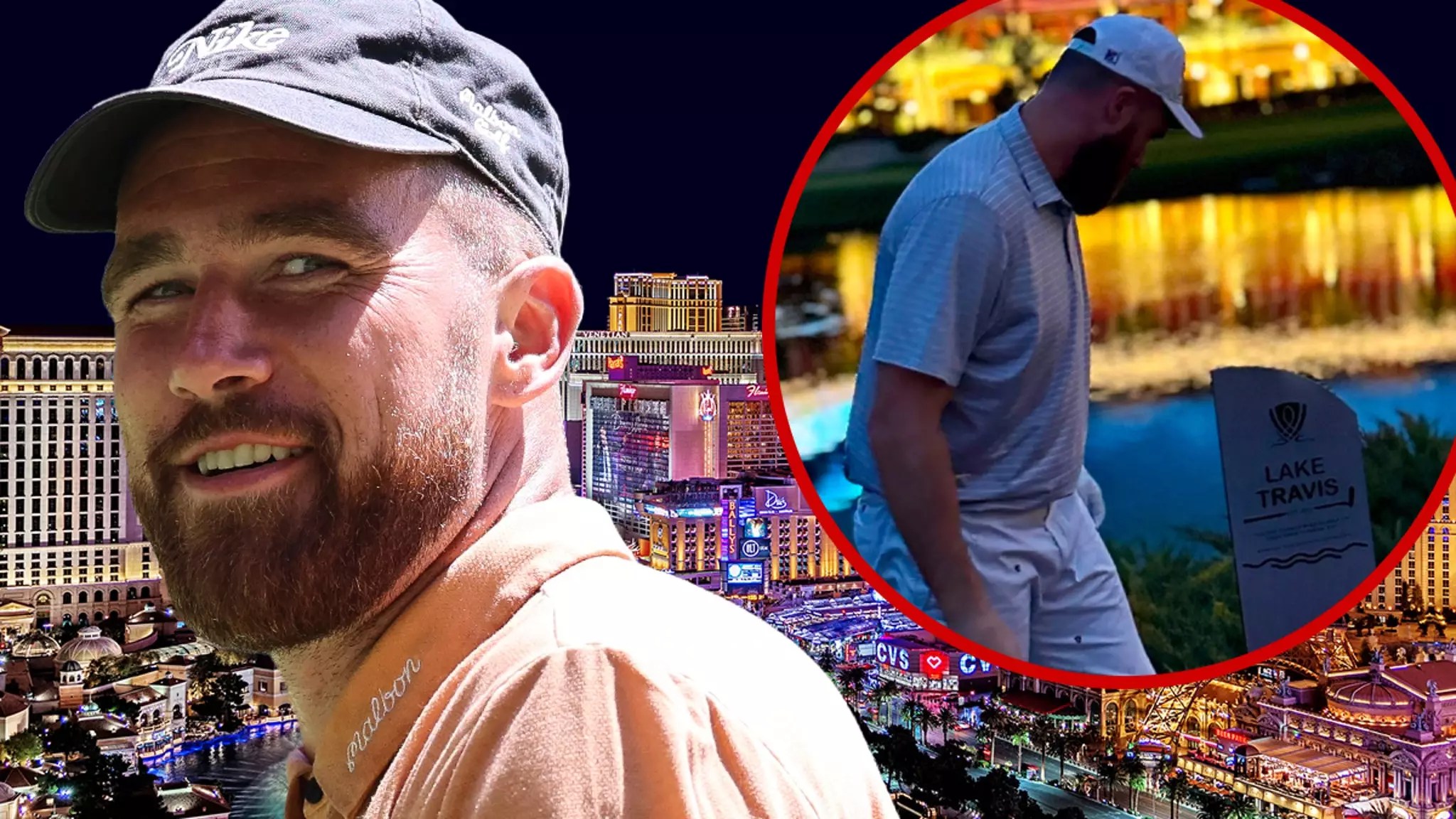 Rumored Travis Kelce Sightings in Las Vegas