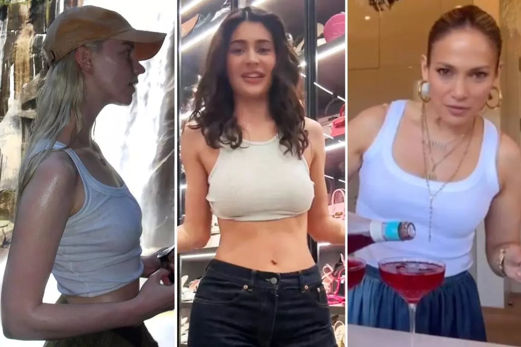 Hollywood Tank Tops Taking Over the Fashion Scene