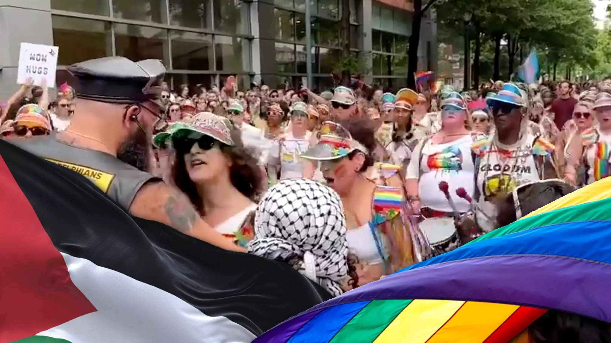The Clash Between Pro-Palestine and LGBTQ+ Groups at Philadelphia’s Pride Parade