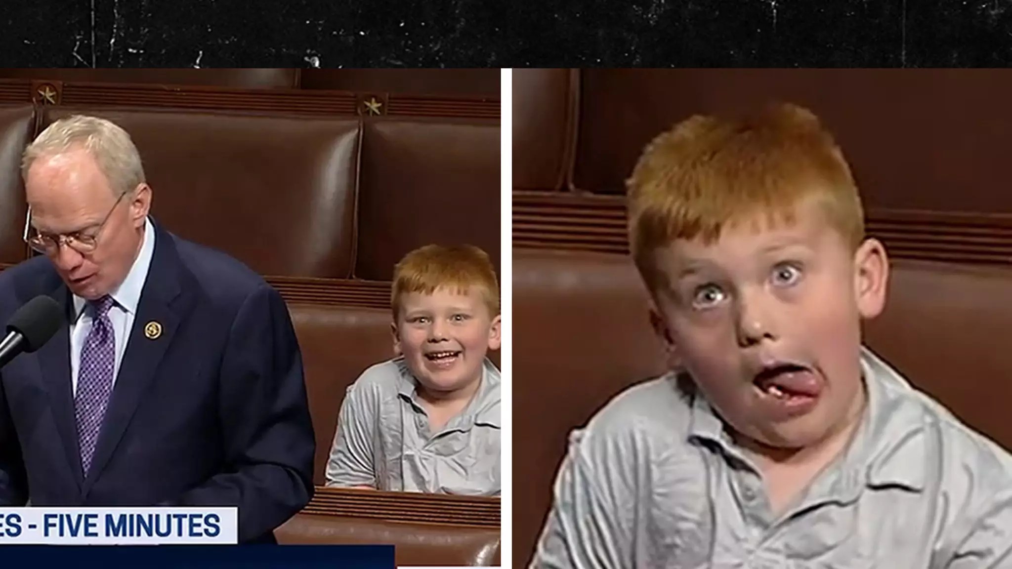 John Rose’s Son Steals the Show on Capitol Hill