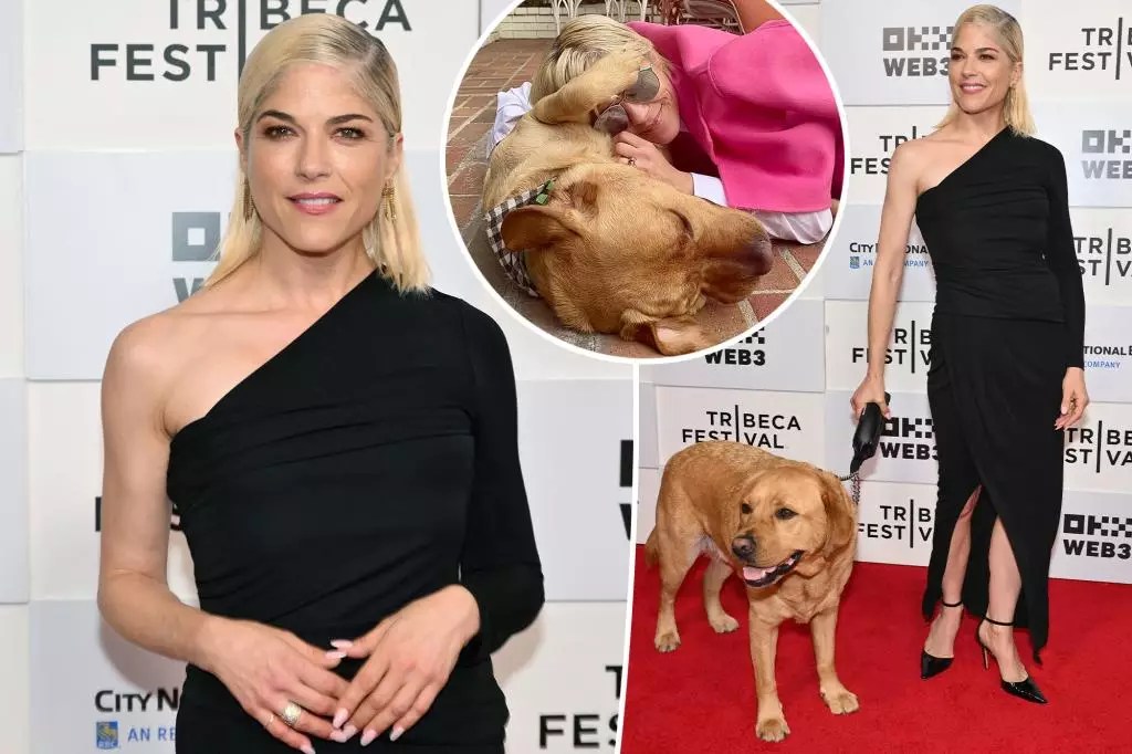 Selma Blair Shines on the Red Carpet with Her Service Dog at the Tribeca Film Festival