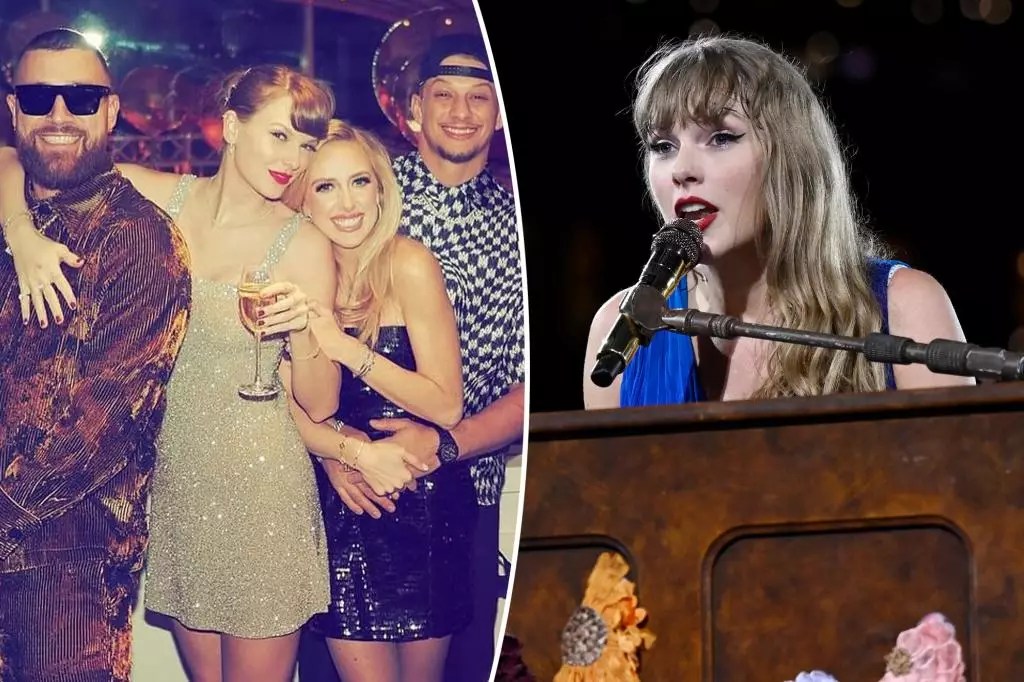 Brittany Mahomes Comforts Emotional Travis Kelce During Taylor Swift Concert