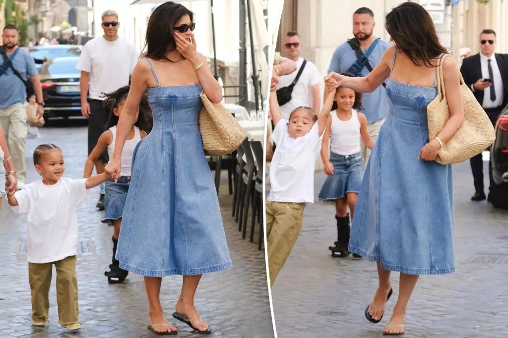 Kylie Jenner’s Effortlessly Chic Stroll in Italy with Her Children
