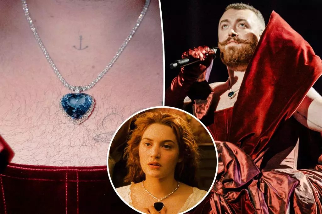 The Heart of the Ocean: Sam Smith’s Titanic-Inspired Necklace Steals the Show