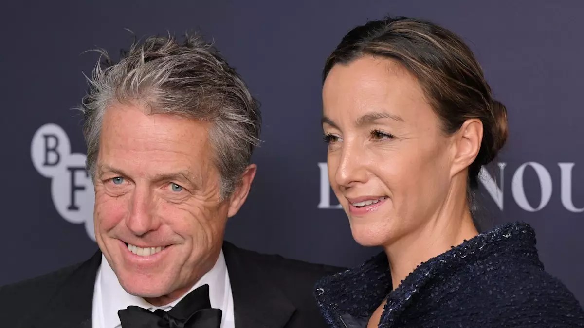 Hugh Grant and Anna Eberstein: A Glimpse into Their Stylish Public Appearance
