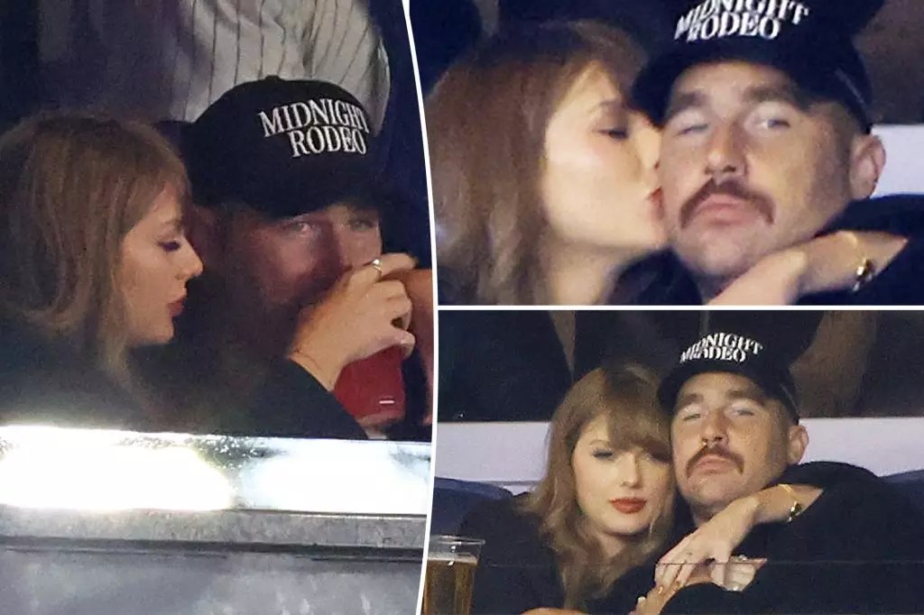 Taylor Swift and Travis Kelce: The Sweet Moments Captured at Yankee Stadium