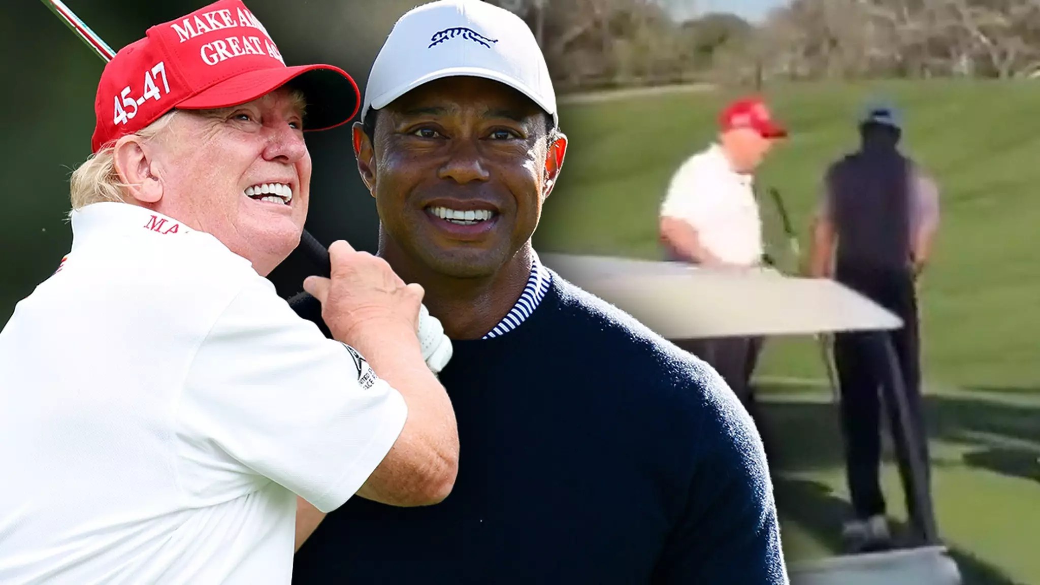 The Unlikely Alliance: Donald Trump, Tiger Woods, and the Super Bowl Connection