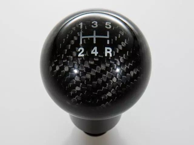 2014 – 2019 Ford Shift Knob – Black – Carbon Fiber – 5-speed FM5Z-7213-A 2014 – 2019 Ford Shift Knob – Black – Carbon Fiber – 5-speed FM5Z-7213-A