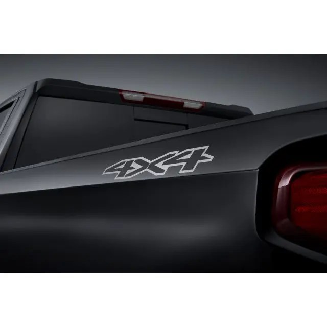 2022 – 2026 Chevrolet Bedside 4×4 Decal In Matte Black 85146630 2022 – 2026 Chevrolet Bedside 4×4 Decal In Matte Black 85146630