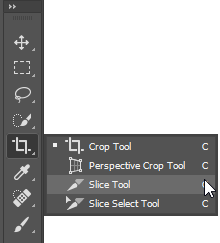How to Create Image Slices Using Existing Guides in Adobe Photoshop |  Webucator
