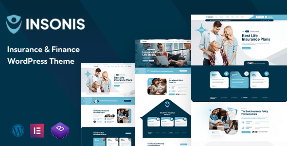 Insonis – Insurance & Finance WordPress Theme