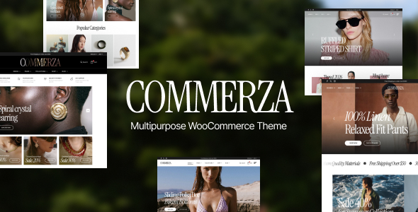 Commerza – Multipurpose WooCommerce Theme