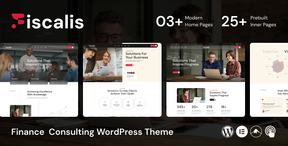 Fiscalis – Finance Consulting WordPress Theme